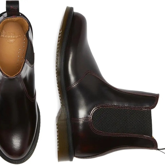 Doc Marten Flora Boots Size 7 Cherry Red - Picture 2 of 9